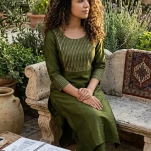 straight kurti